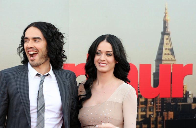 Russell Brand and Katy Perry 