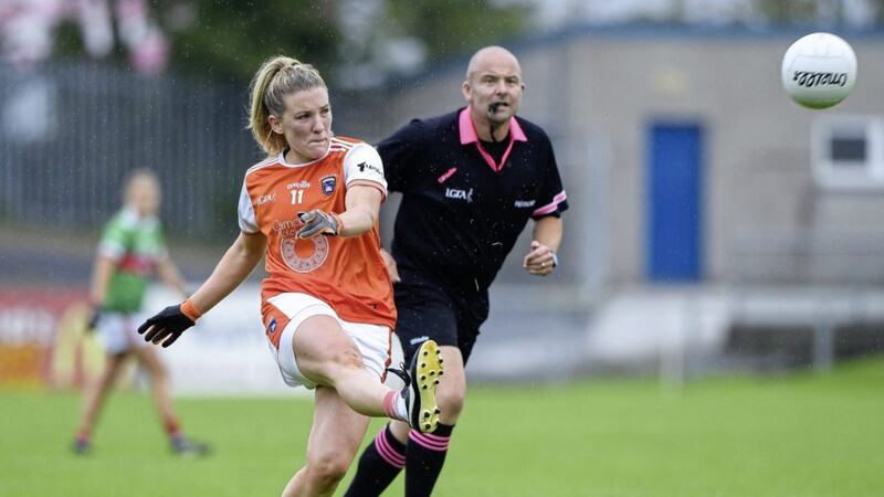 The buck stops with us for Dublin loss says Armagh ladies&#39; skipper Kelly Mallon. Photo by Matt Browne/Sportsfile. 