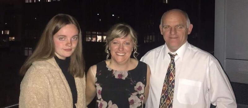 <strong>IN THIS TOGETHER: </strong>Colin and Tanya Dickson with their daughter Hannah
