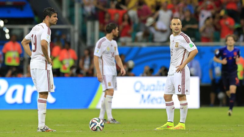 Diego Costa (above left) and Juan Mata (below) have been omitted from the Spain squad for Euro 2016&nbsp;