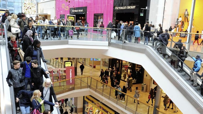IF ONLY . . . retailers would welcome their centres being this busy. But retail sales across the UK fell at their fastest rate in 24 years in May 