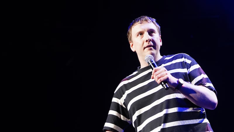 Joe Lycett on stage during A Night of Comedy, the Teenage Cancer Trust show at the Royal Albert Hall, London
