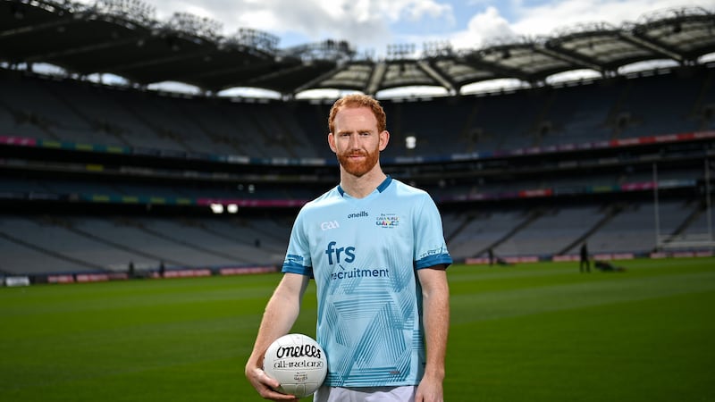 Derry footballer Conor Glass at the announcement of the FRS Recruitment GAA World Games launch at Croke Park in Dublin  Picture: David Fitzgerald/Sportsfile