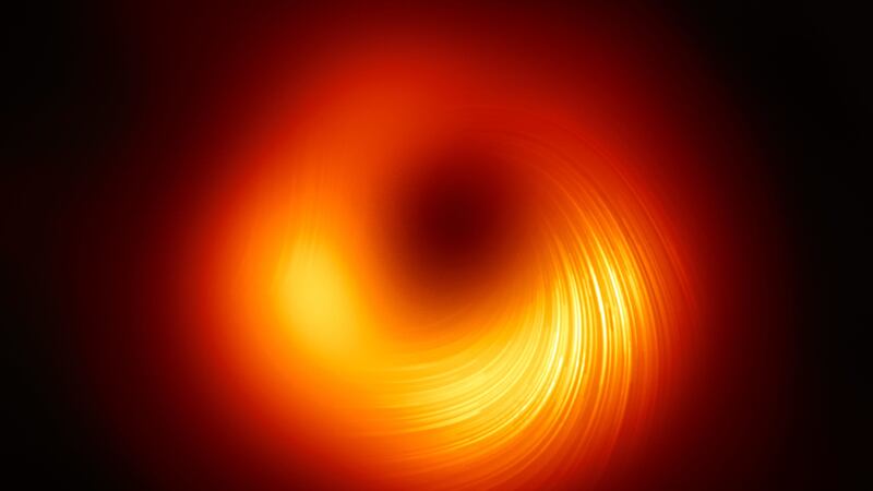 Researchers say the new observations provide insights into the region just outside the black hole.
