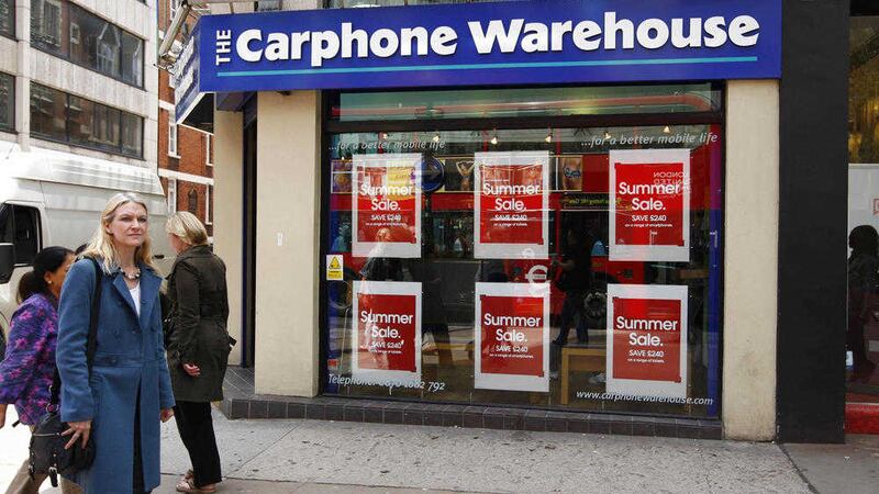 Dixons Carphone has unveiled a 17 per cent rise in an annual pre-tax profits to &pound;447 million 