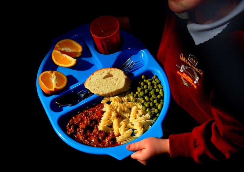 School dinners in a primary school