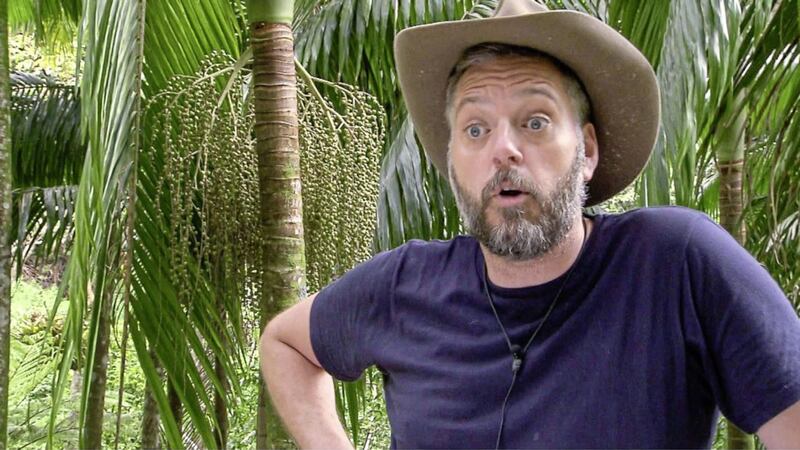 Iain Lee during his time in I&#39;m A Celebrity... Get Me Out Of Here! 