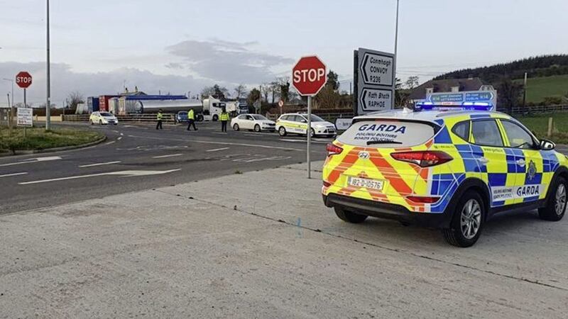 Garda checkpoints have been placed on all cross-border roads into Co Donegal, including the main Strabane to Letterkenny road