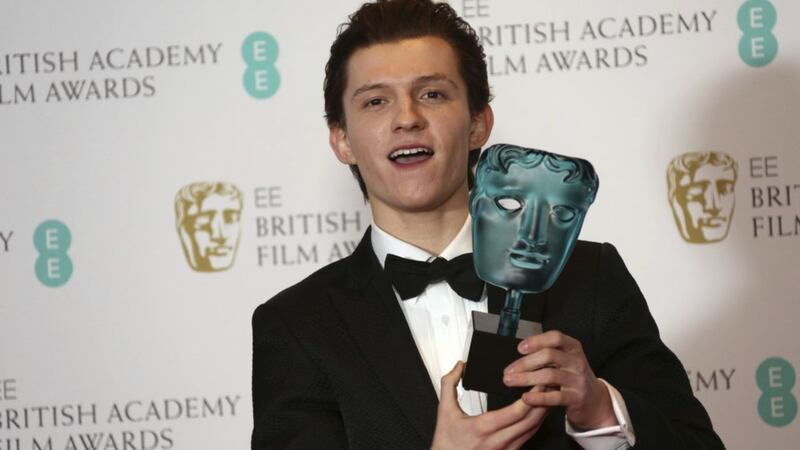 Spider-Man meets Spider-Man at Baftas and fans say the meeting has saved 2017
