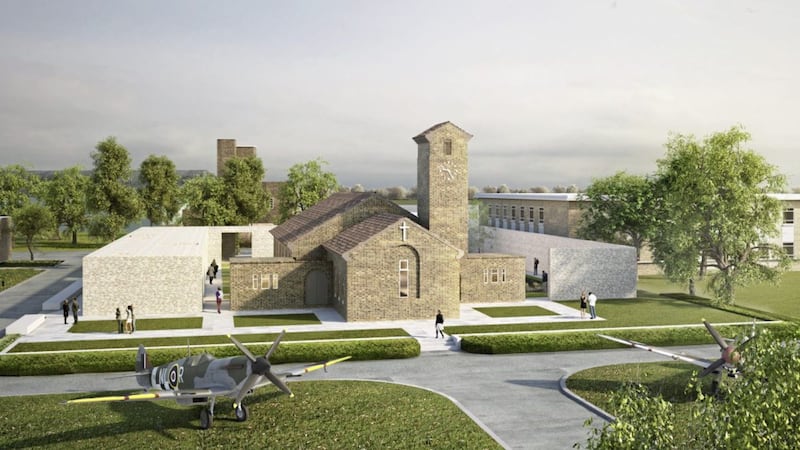 An artist&#39;s impression of the new Biggin Hill Memorial Museum in London, on which Marcon has secured a major fit-out contract 
