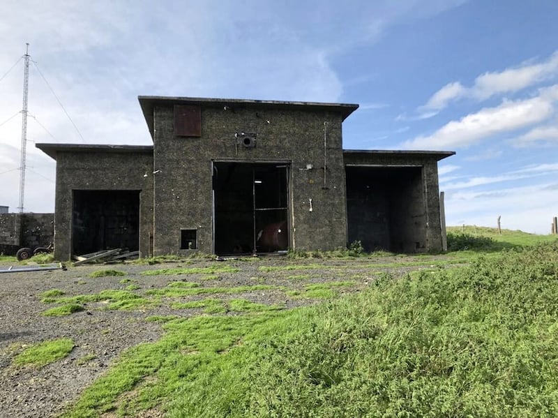 The former radar station next to Torr Head on the Causeway Coastal Route, which has gone on the market for £200,000. 