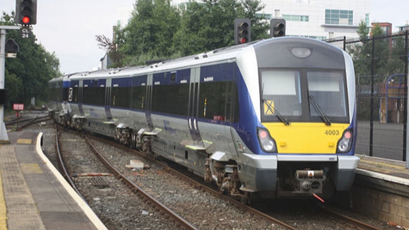 The conductor was assaulted on the Derry to Belfast service&nbsp;