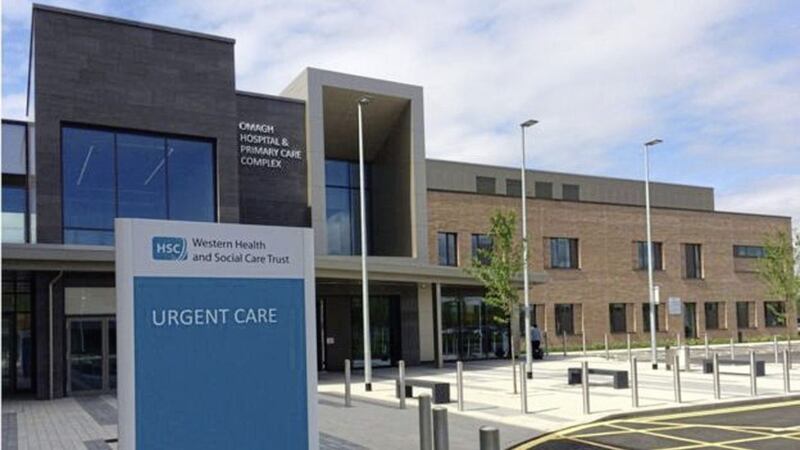 The new Omagh hospital opened two years ago  