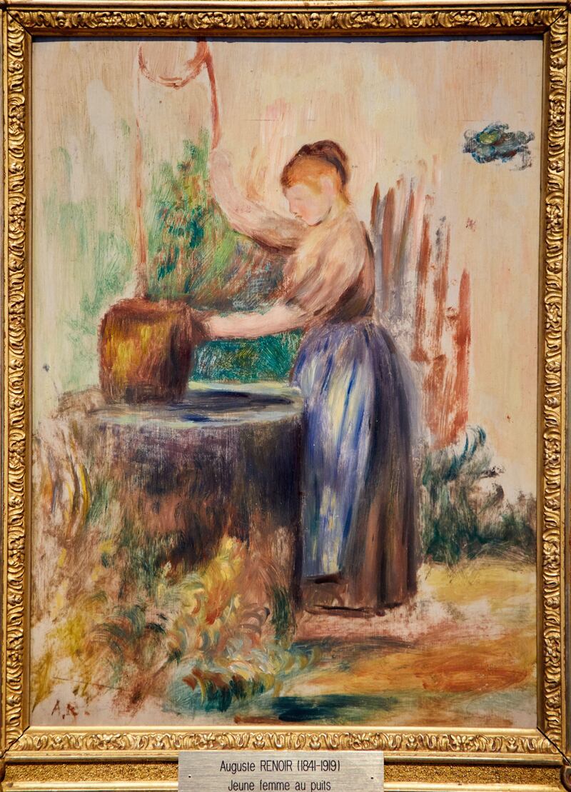 Young Woman At The Well was one of the two paintings reportedly still missing