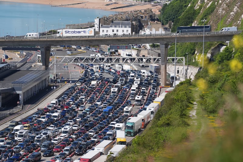 Port of Dover warns of two-hour long queues for processing amid EU border checks
