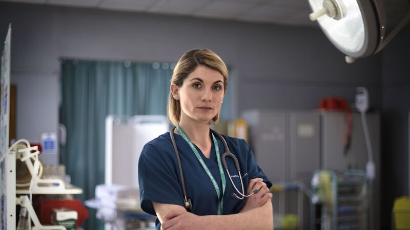 The BBC One drama starred the actress – who has since landed the lead role in Doctor Who – as a fake doctor.