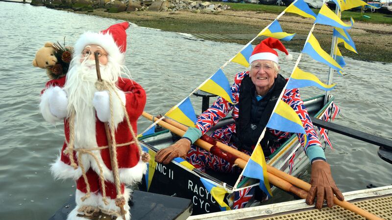 Michael Stanley has rowed more than 125 miles and collected nearly £12,000 during his eight-month fundraiser for charity Children on the Edge.