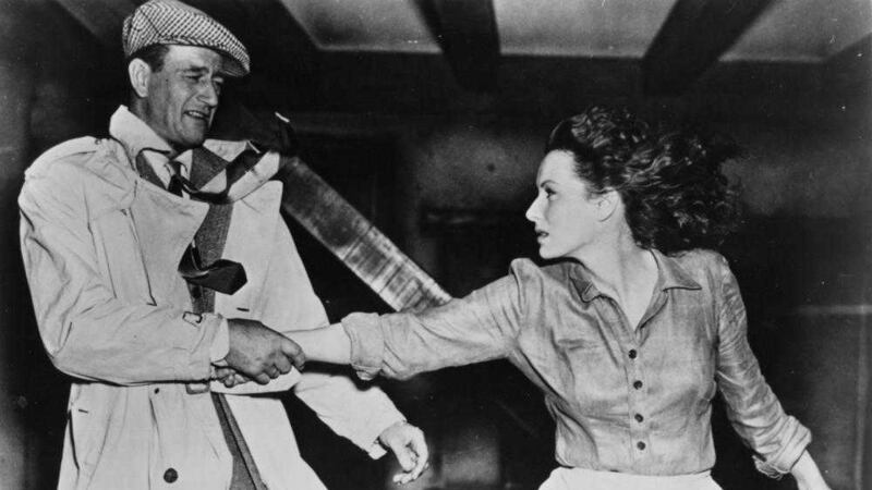 John Wayne and Maureen O'Hara in John Ford's The Quiet Man 1952