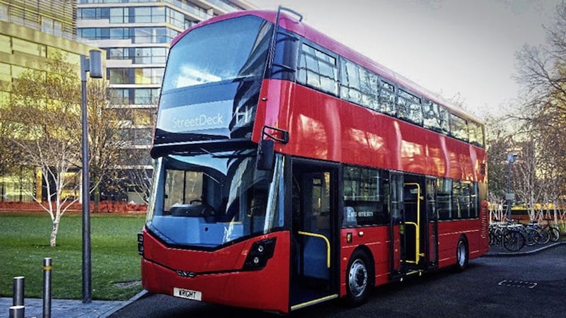 Wrightbus is investing millions in developing its world-first hydrogen-powered zero-emissions Hydroliner double decker bus 