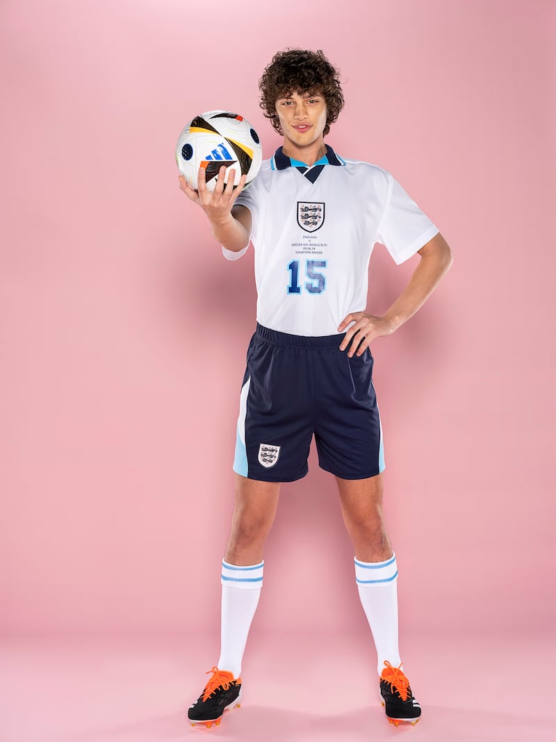 Bobby Brazier is playing for England at Soccer Aid for UNICEF 2024