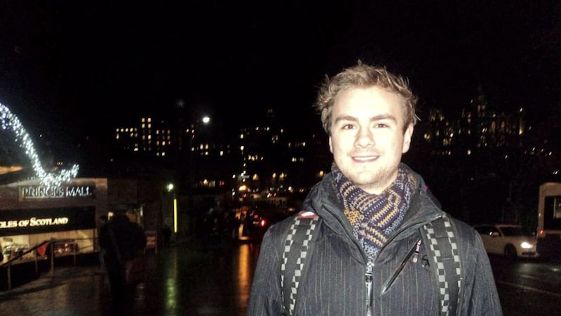 Newtownards man, Adam Clark who died in China after falling off the roof of an apartment block in Hangzhou 