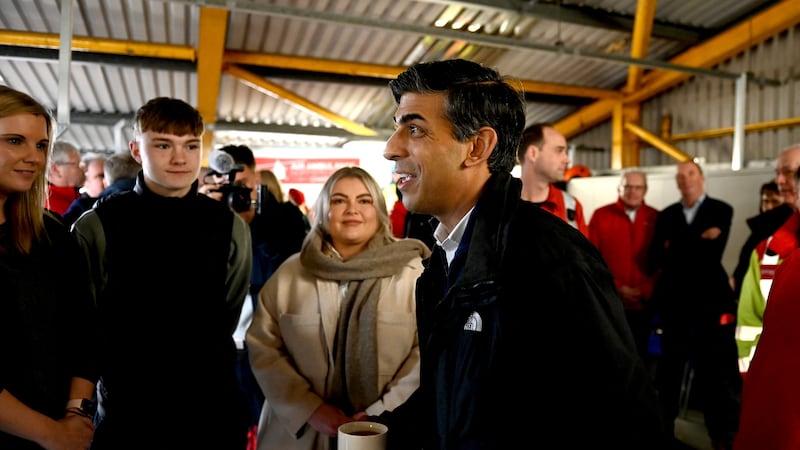 Prime Minister Rishi Sunak is in Northern Ireland to mark the return of devolved government