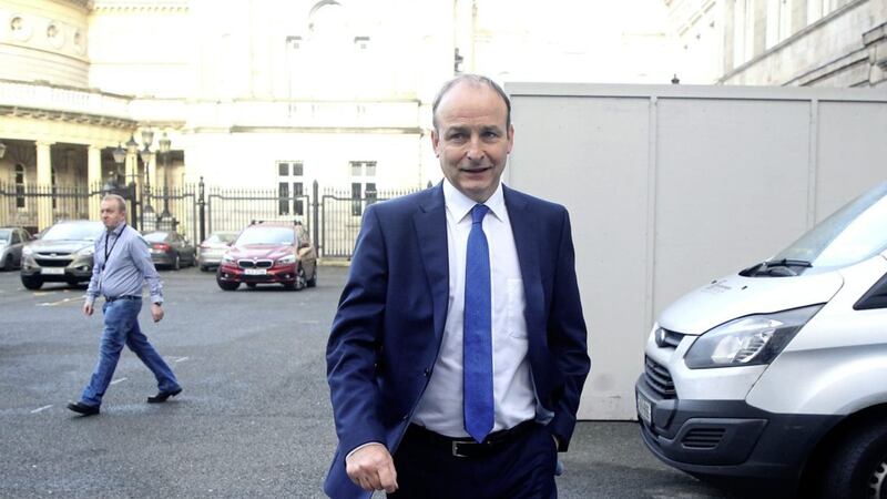 Fianna Fail leader Micheal Martin. Picture by Brian Lawless/PA Wire
