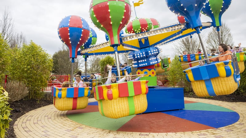 Balloon Chase is one of two new rides at Emerald Park