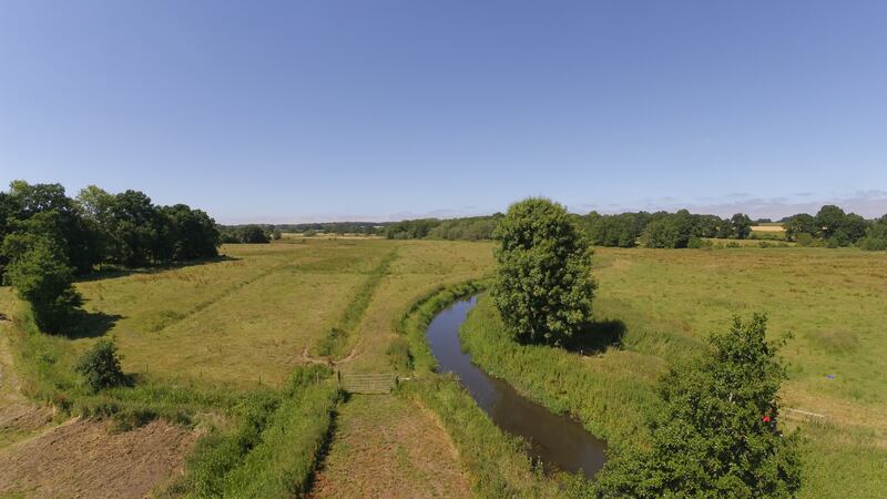 The Upper Bure is to be returned to a meandering pattern. (Andrew Dawson/ National Trust/ PA)