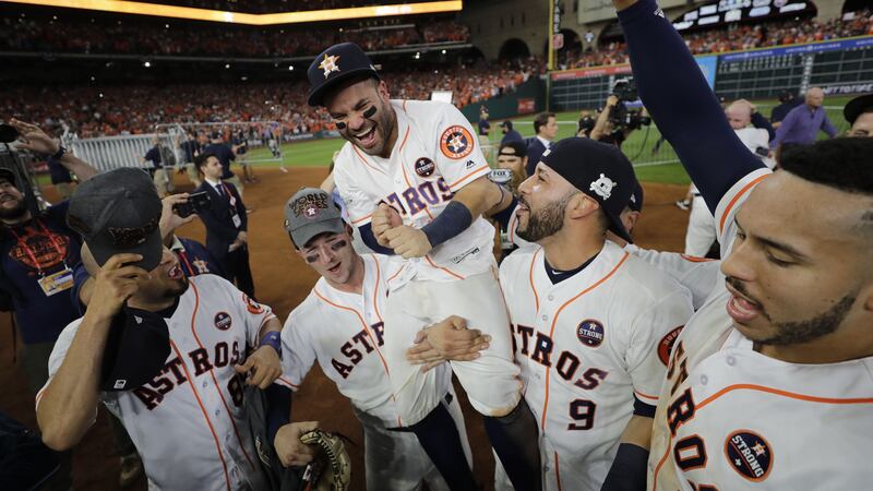 The Houston Astros won baseball's World Series in 2017 - but apparently they bent (and banged) the rules to do so.