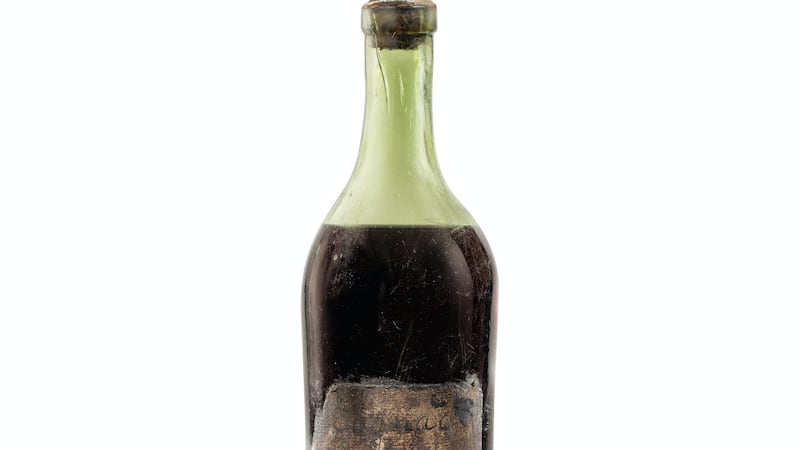 The bottle was sold to a private collector in Asia.