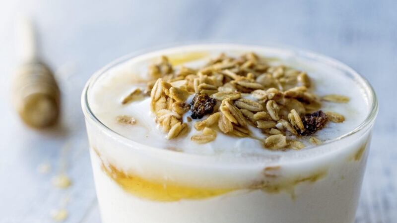 Yoghurt with granola and honey sounds good but that&#39;s a lot of extra sugar 