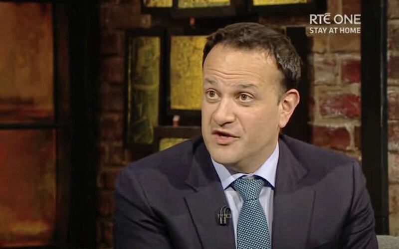 Taoiseach Leo Varadkar speaking on Friday's Late Late Show