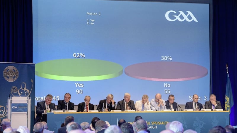 The voting figures are shown at GAA Annual Congress, but the CPA wants it to be know who voted for what. 