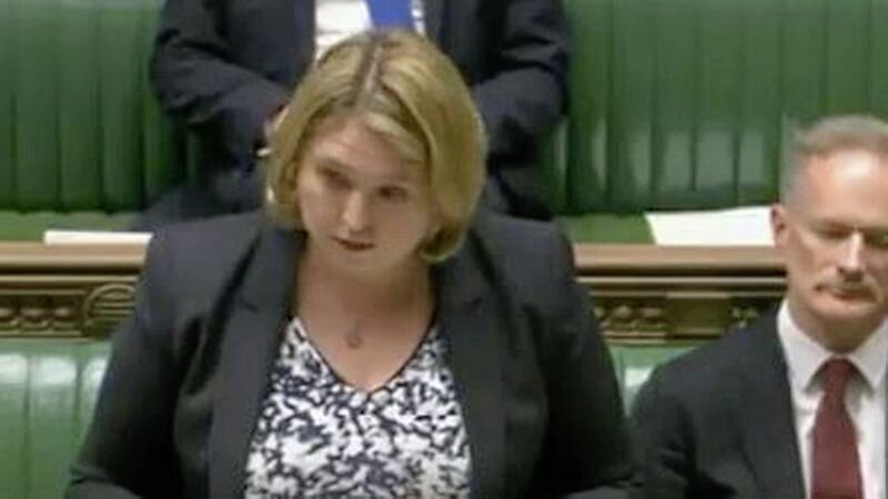 Secretary of State for Northern Ireland Karen Bradley made a statement in the House of Commons 