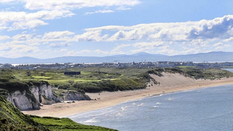 The course at Royal Portrush Golf Club above White Rocks beach. Landlords whose rental properties are in areas with a demand for holiday accommodation should see if it can be treated as a furnished holiday let. Picture by Margaret McLaughlin 