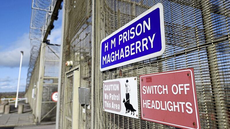 There are claims children were told to use &#39;mop bucket&#39; after a toilet request at Maghaberry Prison 
