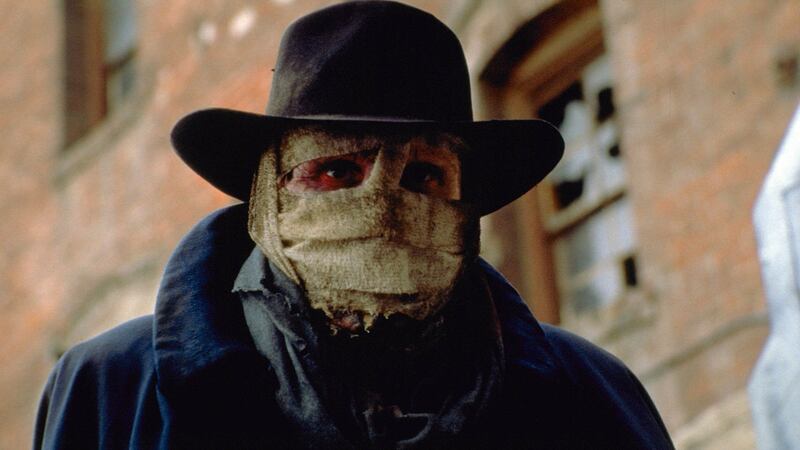 Liam Neeson as Dr Peyton Westlake in 1990's Darkman