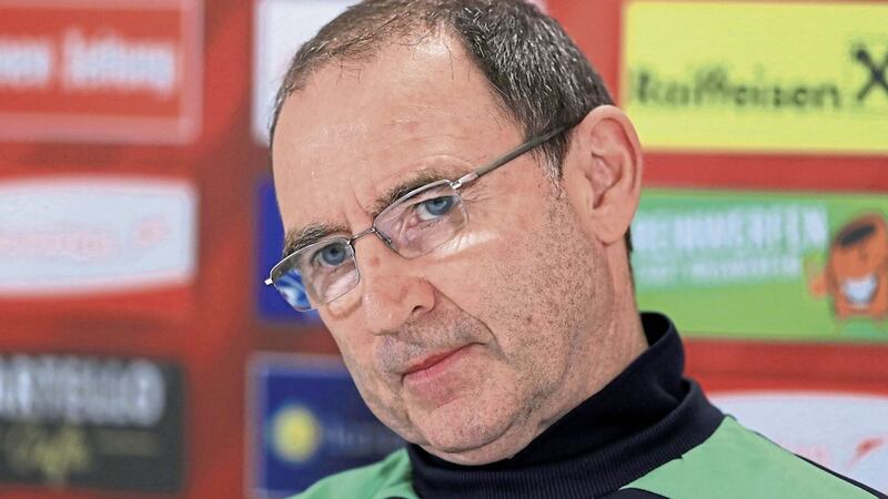 Republic of Ireland manager Martin O&#39;Neill says he will be staying in the job after being linked to the Leicester City post 