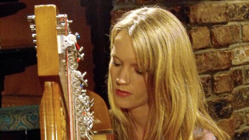 French harpist Floriane Blancke moved to Ireland to pursue a career in traditional music 
