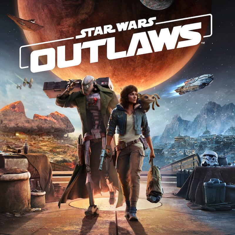 Artwork for the forthcoming game Star Wars Outlaws