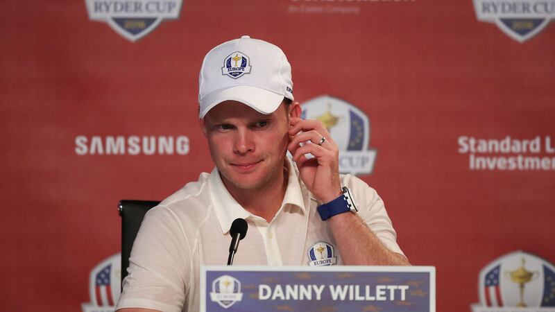 Europe's Danny Willett speaks to the media ahead of the 41st Ryder Cup at Hazeltine National Golf Club in Chaska, Minnesota on Thursday<br />Picture by AP&nbsp;&nbsp;