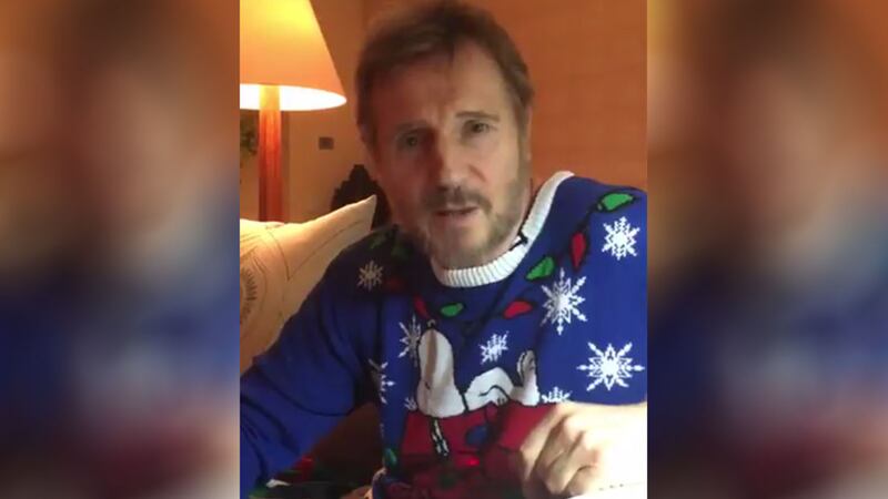 Liam Neeson appeared in a video to support the Northern Ireland Chidren;s Hospice&nbsp;