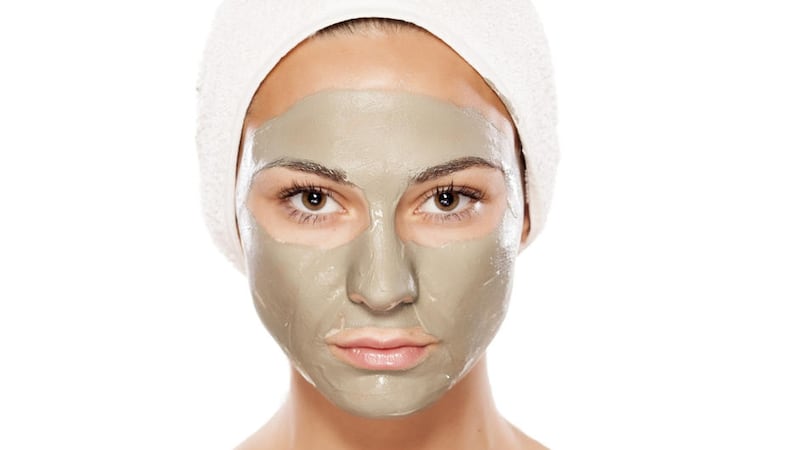 A woman wearing a face mask 