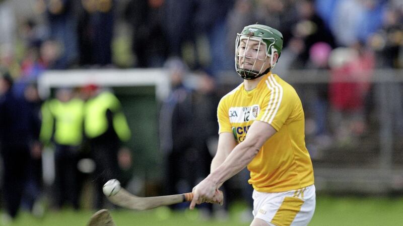 Antrim&#39;s Paul Shiels has hung up his inter-county hurl Picture by Cliff Donaldson 