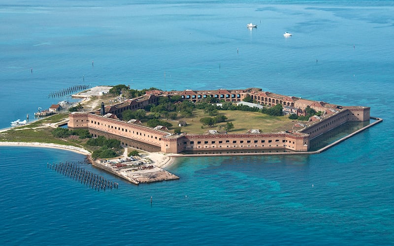 Fort Jefferson on Dry Tortugas Natinoal Park