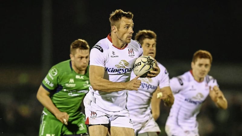 150 NOT OUT: Tommy Bowe is set to hit a notable milestone against Zebre tomorrow Photo by Stephen McCarthy/Sportsfile 