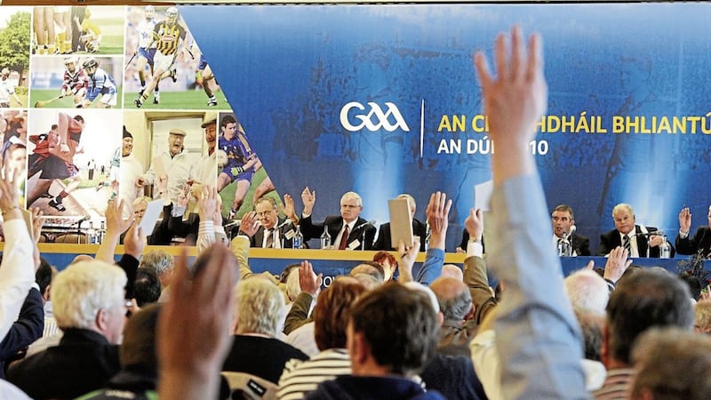 Delegates vote at the GAA's annual congress&nbsp;