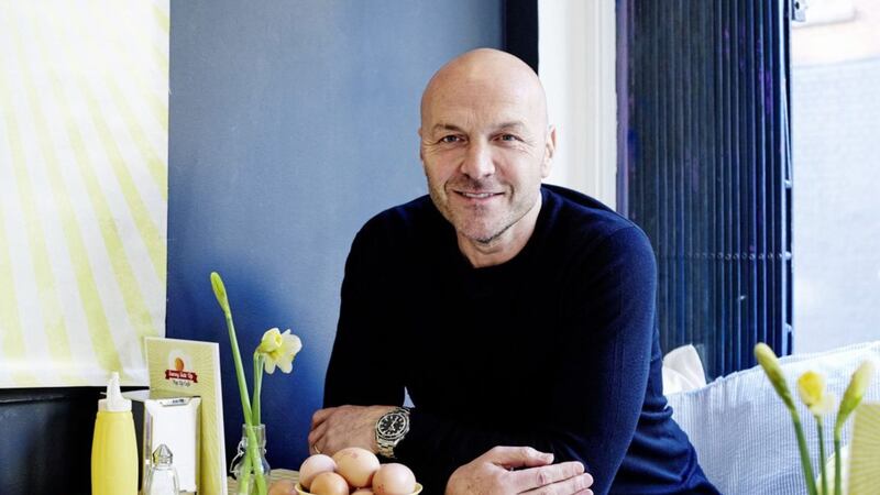 Simon Rimmer always looks the picture of health on Channel 4&#39;s Sunday Brunch. 