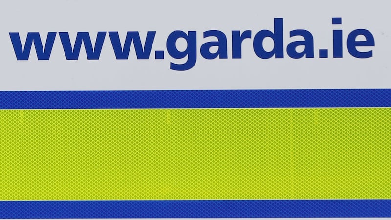 A stock picture of the Garda web address on a van. PRESS ASSOCIATION Photo. Picture date: Wednesday January 16, 2019. Photo credit should read: Niall Carson/PA Wire